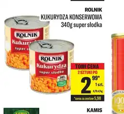 TomiMarkt Kukurydza konserwowa Rolnik oferta