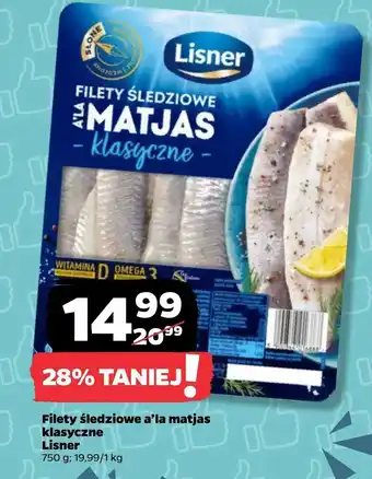 Netto Filety śledziowe Lisner oferta