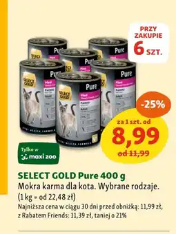 Maxi Zoo Mokra karma dla kota Select Gold oferta