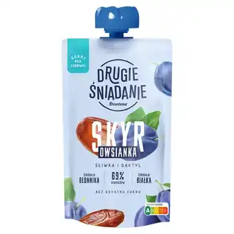 Netto Drugie Śniadanie Skyr owsianka śliwka i daktyl 160 g oferta