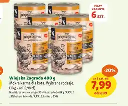 Maxi Zoo Mokra karma dla kota Wiejska Zagroda oferta