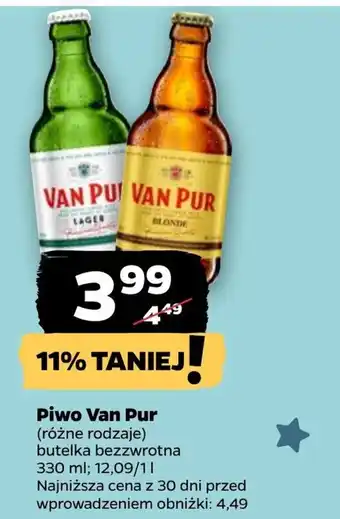 Netto Piwo Van Pur oferta