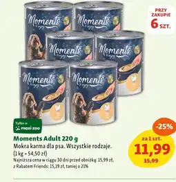 Maxi Zoo Karma dla psa Moments oferta