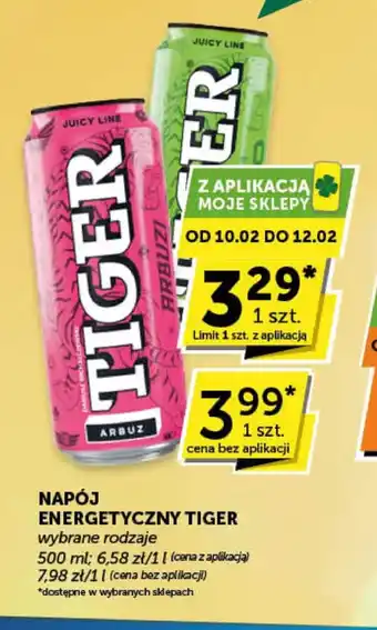 ABC Napój energetyczny Tiger oferta