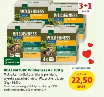 Maxi Zoo Mokra karma dla kota Wilderness oferta