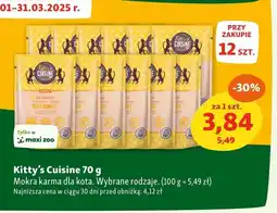 Maxi Zoo Mokra karma dla kota Kitty's Cuisine oferta