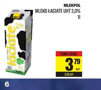 TomiMarkt Mleko Laclate UHT 2,0% Mlekpol oferta