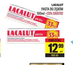 TomiMarkt Pasta do zębów Lacalut aktiv oferta