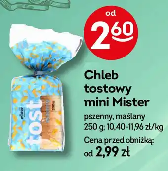 Żabka Chleb tostowy mini Mister oferta