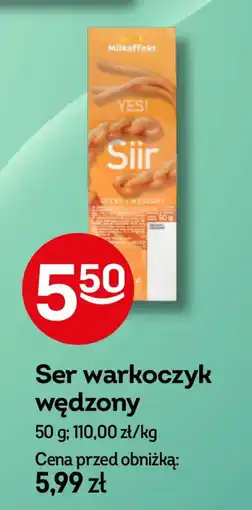 Żabka Ser warkoczyk wędzony oferta