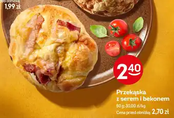 Żabka Przekąska z serem i bekonem oferta