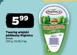 Netto Twaróg półtłusty Piątnica Wiejski oferta