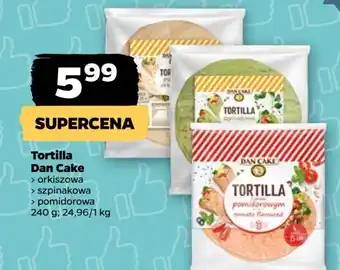 Netto Tortilla pomidorowa Dan Cake oferta