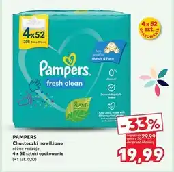 Kaufland Chusteczki nawilżane Pampers oferta