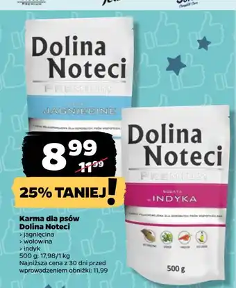 Netto Karma dla psa bogata w indyka Dolina Noteci oferta