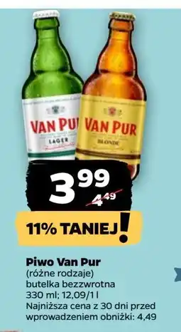 Netto Piwo Van Pur Blonde oferta