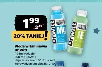 Netto Napój green apple Dr Witt Vitamin Water oferta