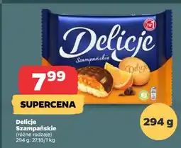 Netto Ciastka z galaretką pomarańczową Delicje Szampańskie oferta