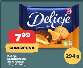 Netto Ciastka z galaretką pomarańczową Delicje Szampańskie oferta