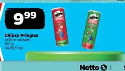 Netto Chipsy sour cream-onion Pringles oferta