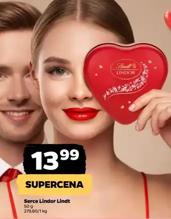 Netto Bombonierka serce Lindt Lindor oferta