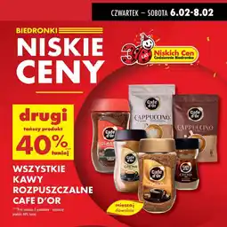 Biedronka Kawa o smaku czekolady Cafe D'or Crema oferta