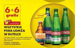 Biedronka Piwo Łomża Jasne Pełne oferta