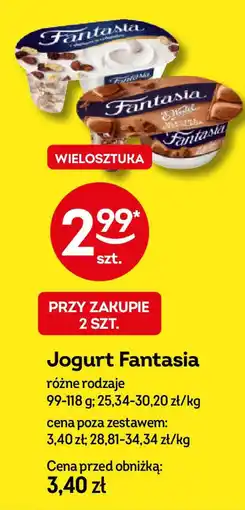 Żabka Jogurt Fantasia oferta