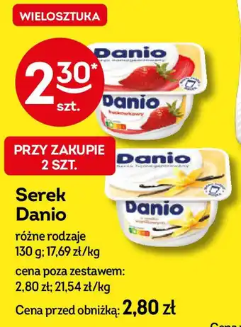 Żabka Serek Danio oferta