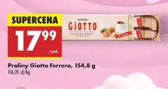 Biedronka Praliny z kremem orzechowym Ferrero Giotto oferta