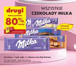 Biedronka Czekolada biała Milka oferta