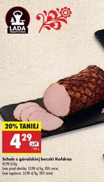 Biedronka Schab z góralskiej beczki Kołdras oferta