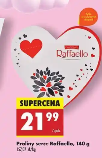 Biedronka Bombonierka serce Raffaello oferta