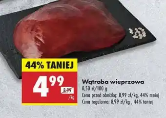 Biedronka Wątróbka wieprzowa oferta