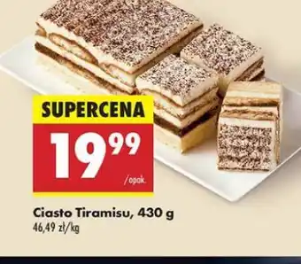 Biedronka Ciasto tiramisu oferta