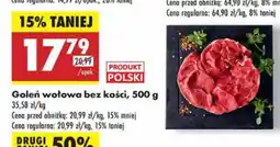 Biedronka Goleń wołowa bez kości oferta