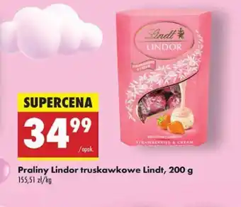 Biedronka Bombonierka strawberries & cream Lindt Lindor oferta