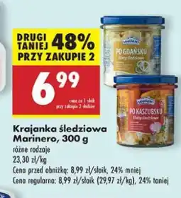 Biedronka Filety śledziowe po gdańsku Marinero oferta