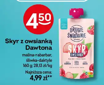 Żabka Skyr z owsianką Dawtona oferta