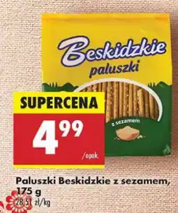 Biedronka Paluszki z sezamem Aksam Beskidzkie oferta