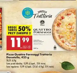 Biedronka Pizza quattro formaggi Donatello oferta