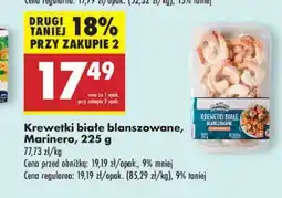 Biedronka Krewetki białe blanszowane Marinero oferta