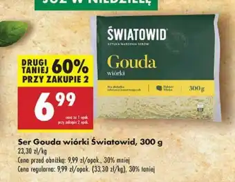 Biedronka Ser gouda tarty Światowid oferta