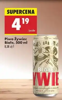 Biedronka Piwo Żywiec Białe oferta