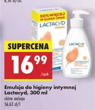 Biedronka Emulsja do higieny intymnej Lactacyd Femina oferta