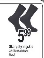 E.Leclerc Skarpety męskie 39-45 Moraj oferta