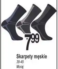 E.Leclerc Skarpety męskie frotte 39-45 Moraj oferta