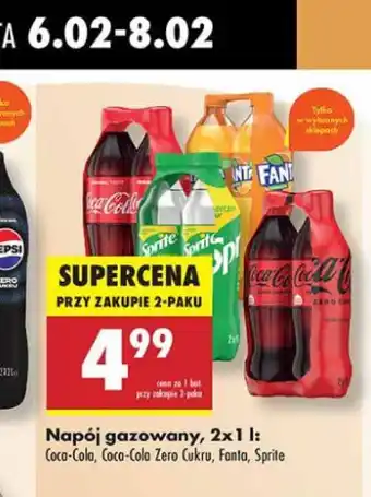 Biedronka Napój pomarańczowy Fanta oferta