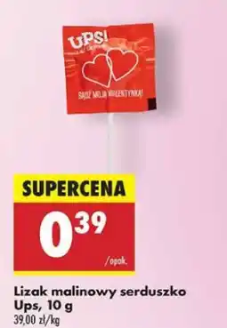 Biedronka Lizak walentynkowy Ups! oferta