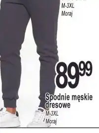 E.Leclerc Spodnie dresowe męskie m-3xl Moraj oferta